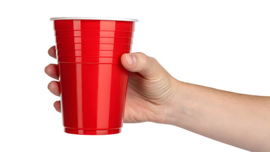 Red Plastic Party Cups - 16 oz (Bulk & Small Pack Options)